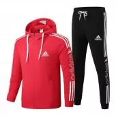 chandal homme tracksuit pants sudadera capucha rouge